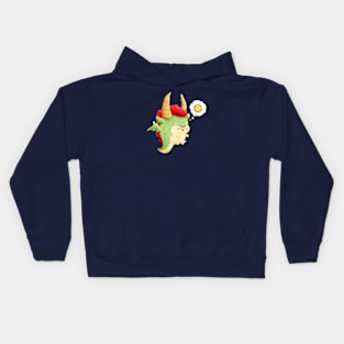 Dragon Think a Happy Thought Kids Hoodie